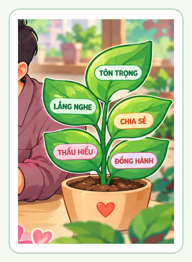 Cây đồng hành tượng trưng cho sự gắn kết